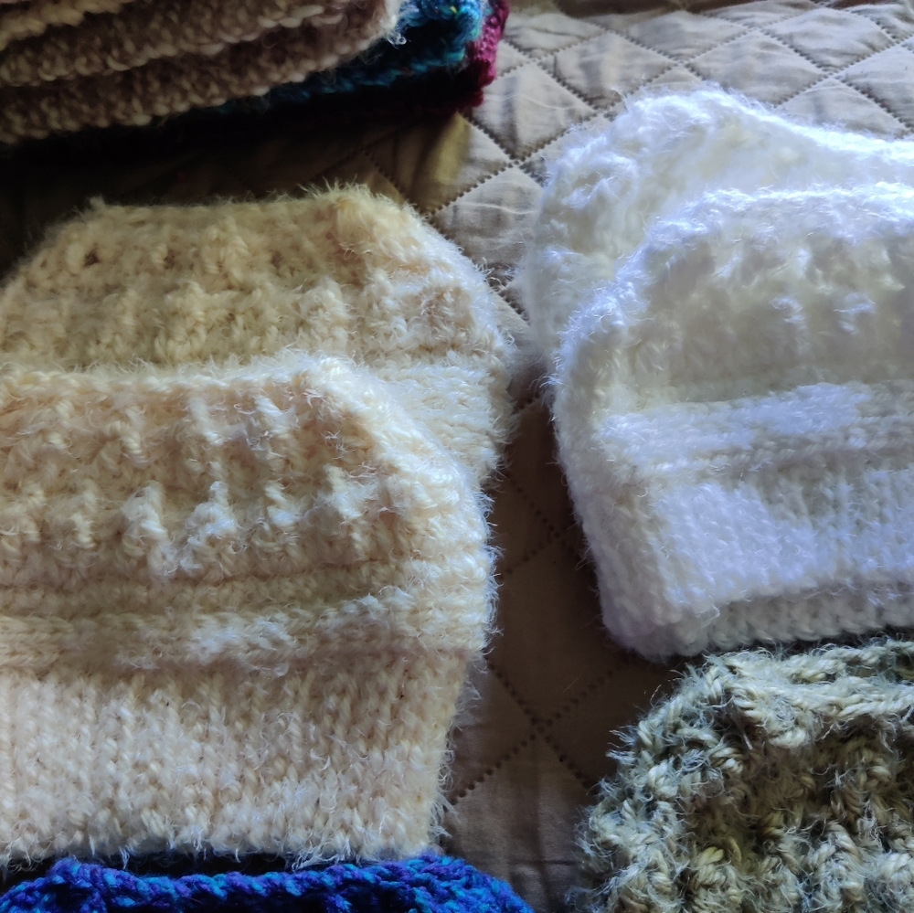 Messy Bun Beanies